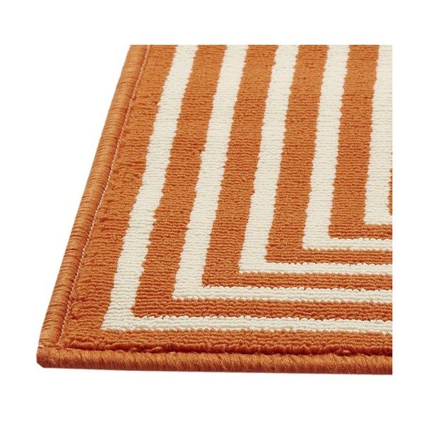 Oranžový venkovní koberec Floorita Braid, 160 x 230 cm-image-3