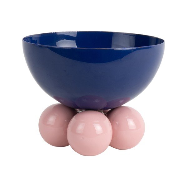 Tmavě modrá železná miska Double Funky – PT LIVING-image-4