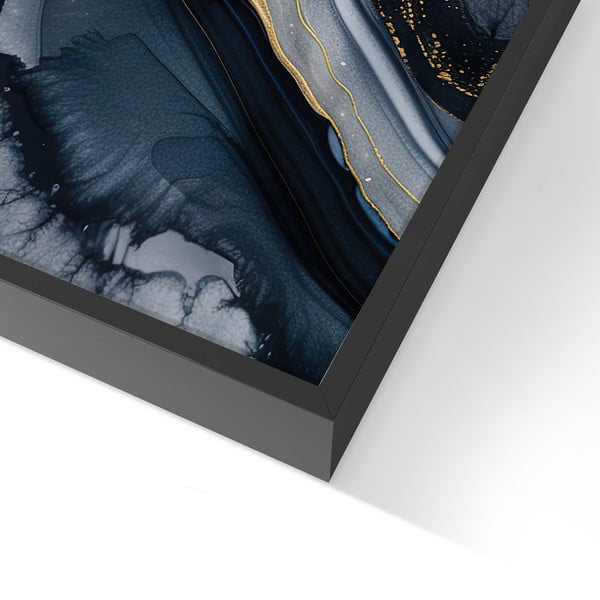 Obraz s ručně malovanými prvky s rámem/na plátně 70x100 cm Sky – Styler-image-4