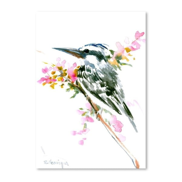 Autorský plakát Kingfisher od Surena Nersisyana, 42 x 30 cm