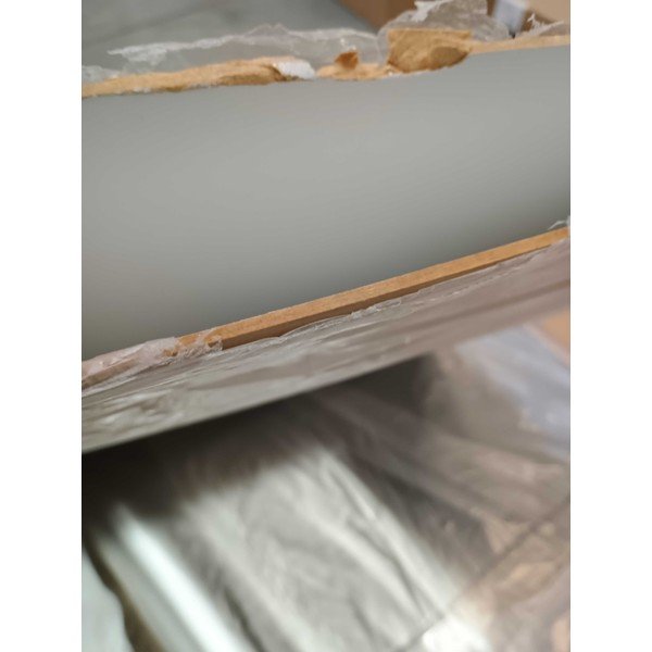 Šedá/béžová čalouněná jednolůžková postel s úložným prostorem s matrací 120x200 cm Cabana - II. jakost – Meise Möbel-image-4