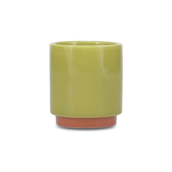 Zelený/oranžový kameninový šálek 270 ml Duo – ONA