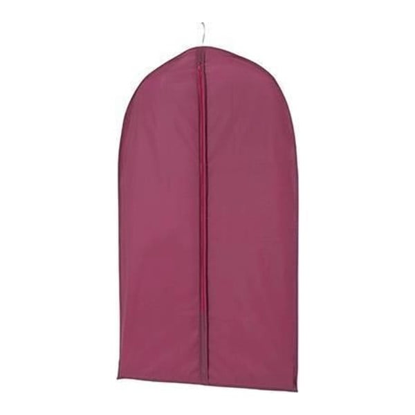 Závěsný obal na šaty ve vínové barvě Compactor Pina, délka 100 cm