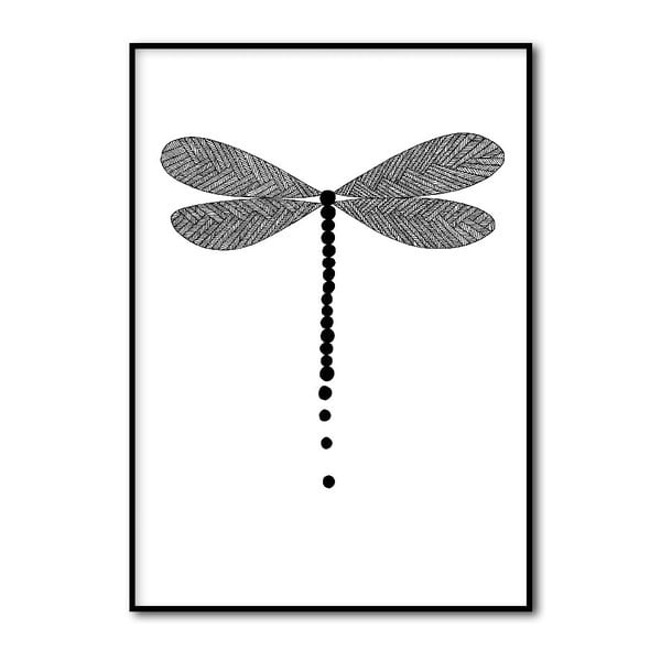 Autorský plakát Dragonfly, A4