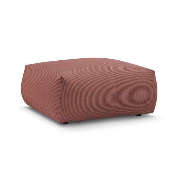 Světle růžová manšestrová podnožka Voltaire – Bobochic Paris-image-3