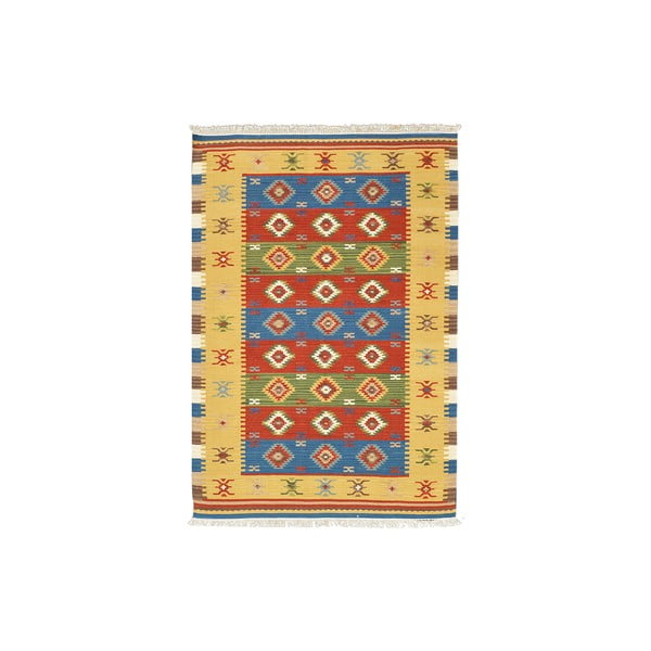 Ručně tkaný koberec Kilim Classic K38, 155x215 cm