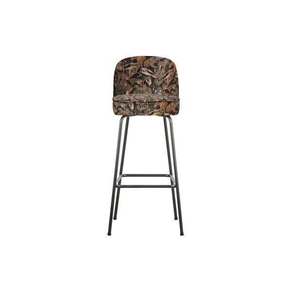 Barová židle s květinovým vzorem BePureHome Vogue Bouquet, výška 79 cm