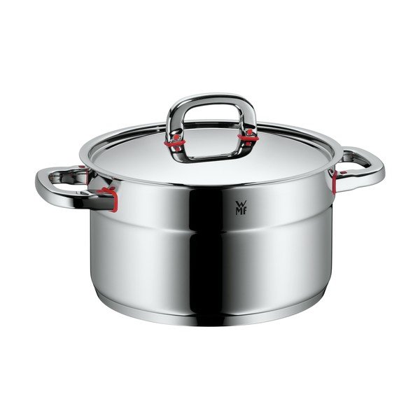 Nerezový hrnec na vývar s pokličkou WMF Cromargan® Premium A III, ⌀ 24 cm