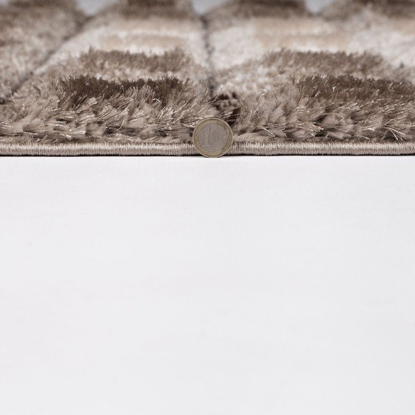 Hnědý koberec Flair Rugs Cube, 120 x 170 cm-image-3