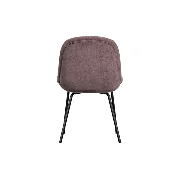 Sametové jídelní židle v levandulové barvě v sadě 2 ks Crate – BePureHome-image-3