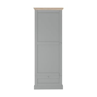 Šedá šatní skříň 60x180 cm Binz – Støraa
