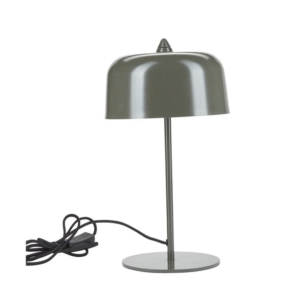 Zelená stolní lampa Bahne & CO, výška 39 cm