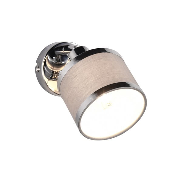 Nástěnné svítidlo v béžové a stříbrné barvě ø 10 cm Arosa – Trio-image-1