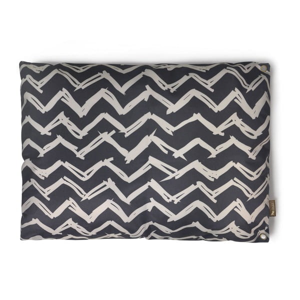 Černý pelíšek pro psa 90x120 cm Outdoor Bed Barn Raven Black L – P.L.A.Y.-image-4