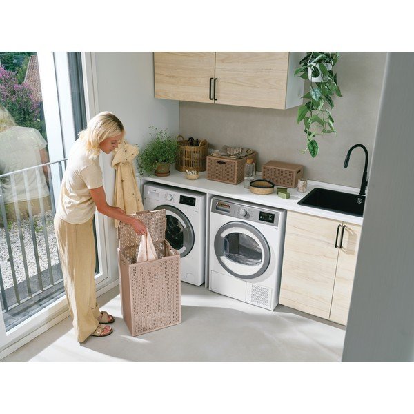 Starorůžový úložný box s víkem z recyklovaného plastu 19x30x15 cm Kaya – Curver-image-4