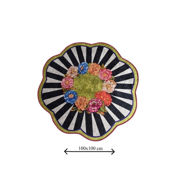 Koupelnová předložka ø 100 cm Loan – Foutastic-image-3