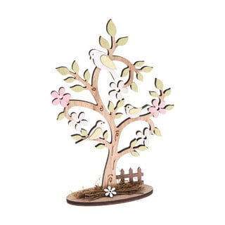 Dřevěná dekorace Dakls Wooden Tree, výška 27,5 cm
