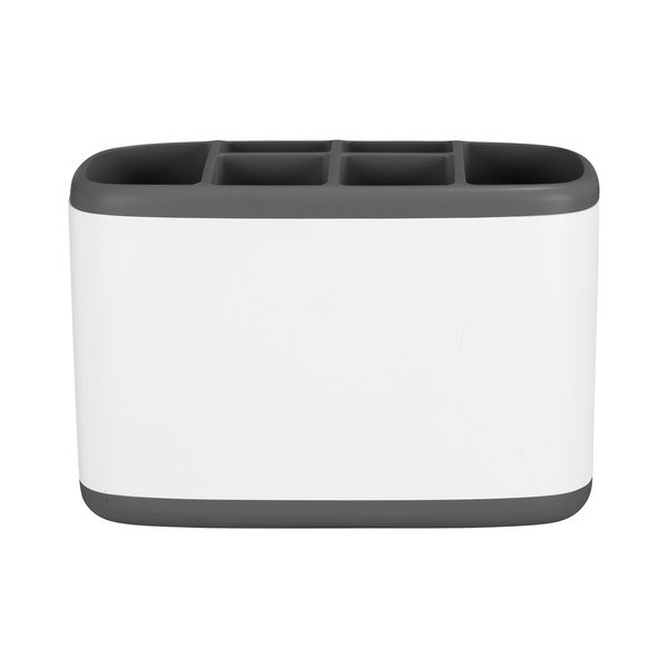 Bílý plastový koupelnový organizér na kosmetiku - Wenko-image-3