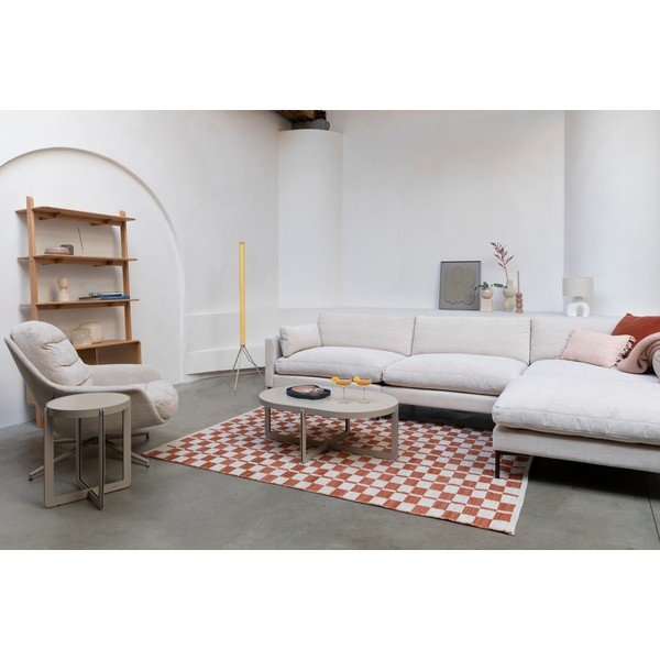 Knihovna z jasanového dřeva s posuvnými dveřmi v přírodní barvě 90x180x35 cm Rise – Zuiver-image-4