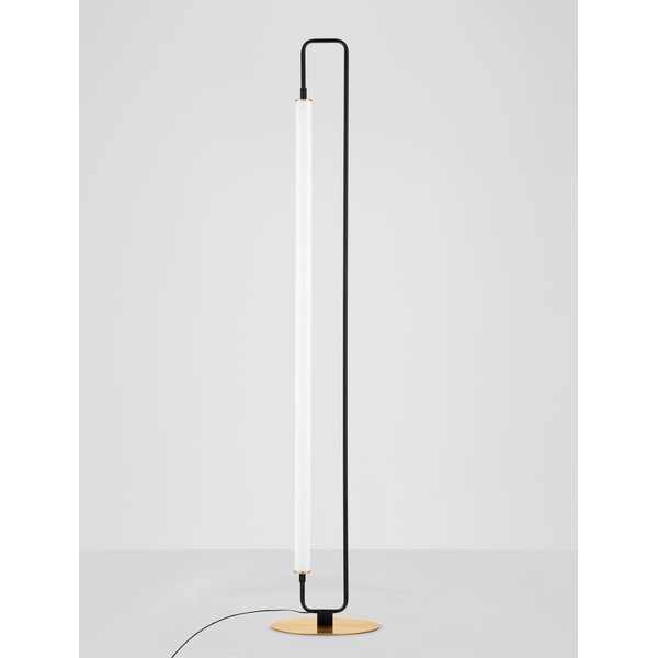 Bílá/matně černá kovová LED stojací lampa (výška 150 cm) Wetro – Nova Luce-image-4