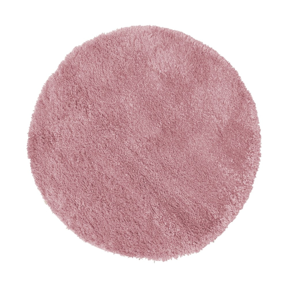Tmavě růžový koberec Flair Rugs Sparks, ⌀ 133 cm