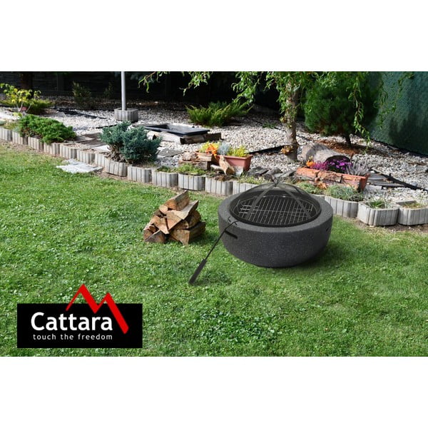 Černé ohniště z páleného kamene Cattara La Palma-image-4