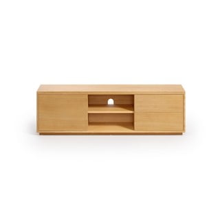 TV stolek v dekoru dubu v přírodní barvě 150x44 cm Abilen - Kave Home