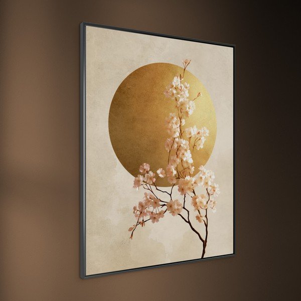 Tištěný obraz s rámem 60x80 cm Cherry Blossoms – Styler-image-3