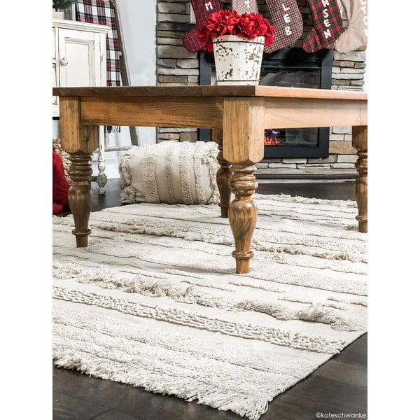 Světle šedo-krémový pratelný ručně tkaný bavlněný koberec 170x240 cm Air Natural – Lorena Canals-image-4