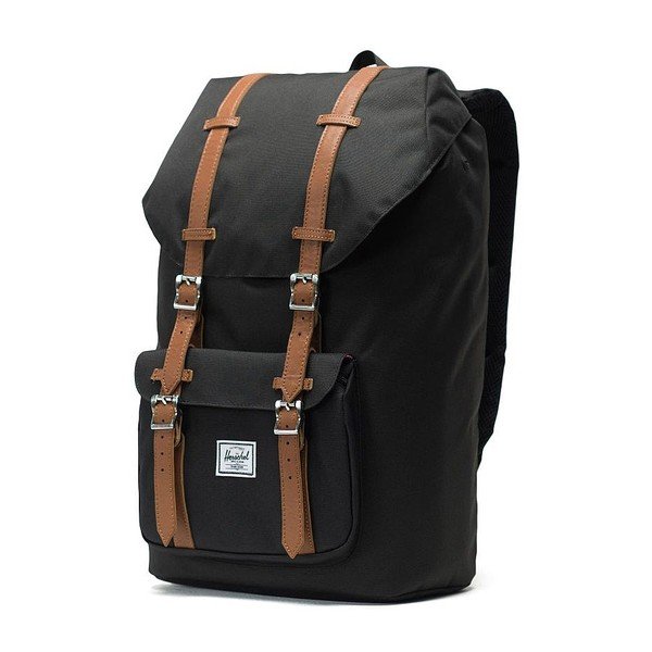Černý batoh Herschel Little America, 25 l-image-1