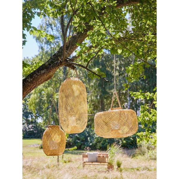 Bambusová lucerna 32 cm Musu – Bloomingville-image-1