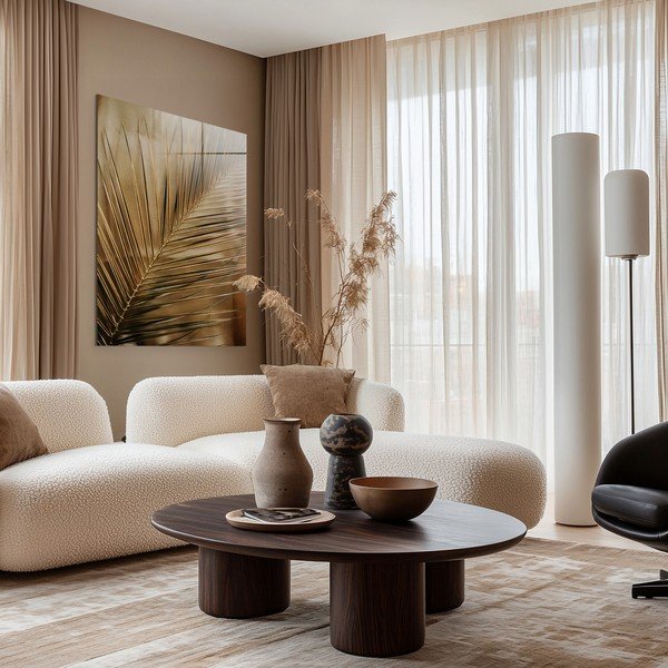 Tištěný skleněný obraz 80x120 cm Gold Palm  – Styler-image-2