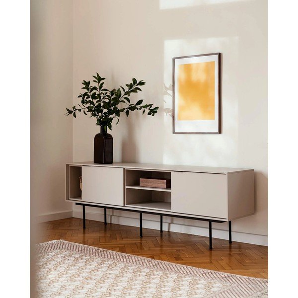 Vínový TV stolek 189x61x42 cm Mod – noo.ma-image-1