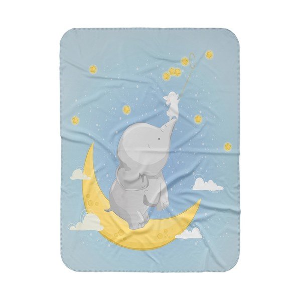 Modrá dětská deka 85x125 cm – OYO kids