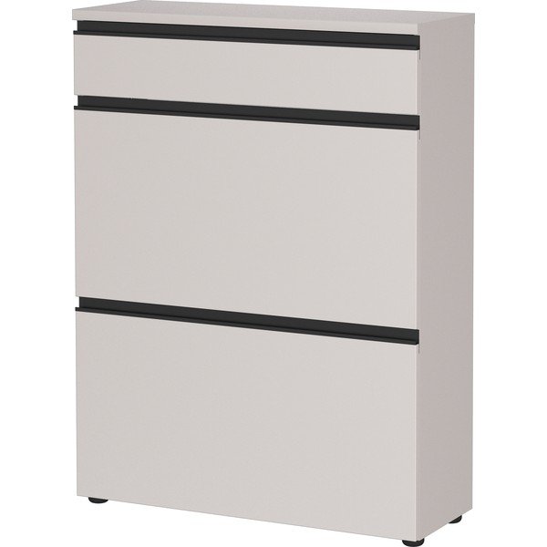 Krémový botník 80x107x29 cm Baldone – Germania