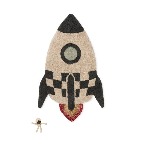 Bavlněný dětský hrací koberec 85x135 cm Rocket – Lorena Canals