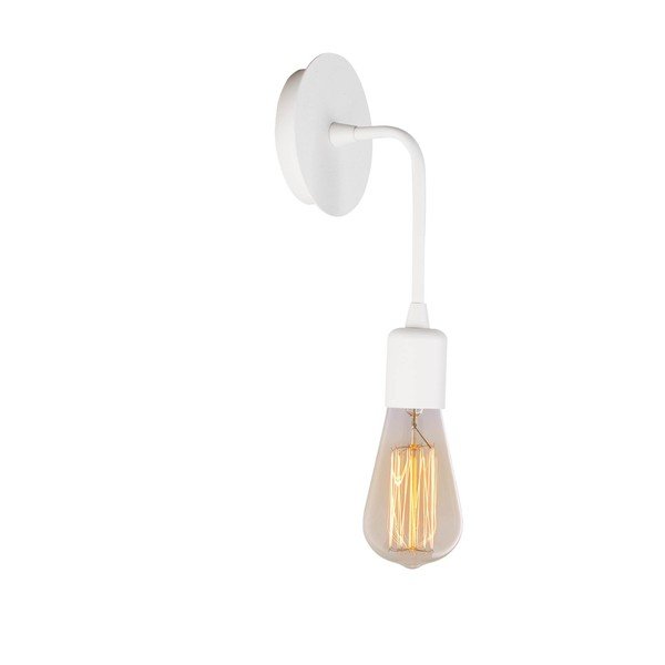 Bílá nástěnná lampa Homemania Decor Simple Drop-image-2