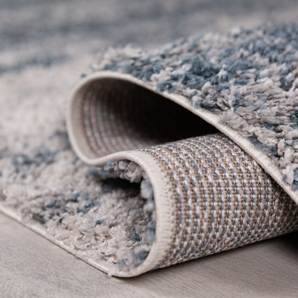 Modrý koberec 200x290 cm Dune Ombre – Flair Rugs-image-2