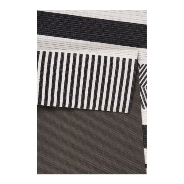 Černo-šedý běhoun Zala Living Cook & Clean Urban, 45 x 140 cm-image-1