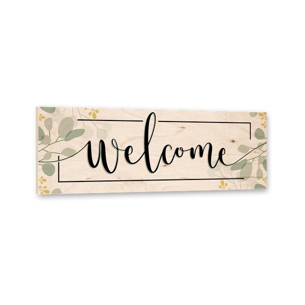 Nástěnná dekorace Styler Welcome, 25 x 70 cm-image-2