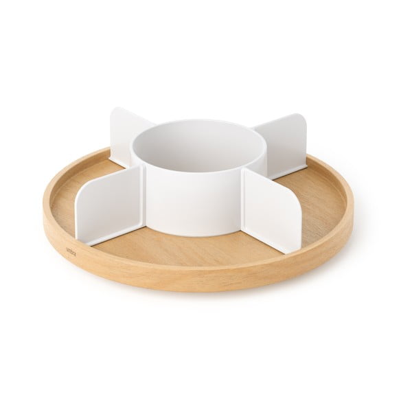 Dřevěný koupelnový organizér v přírodní barvě Bellwood – Umbra-image-3