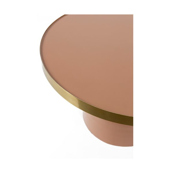 Kovový kulatý odkládací stolek ø 60 cm Glam – Zuiver-image-3