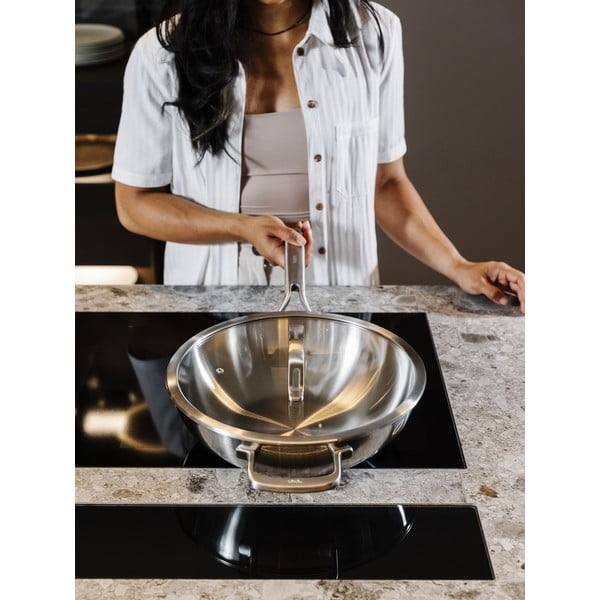Wok nerezová pánev s poklicí ø 30 cm Chili Ta – FABINI-image-3