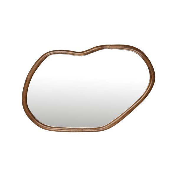 Nástěnné zrcadlo s dřevěným rámem 73x100 cm Ashley – Dutchbone-image-3