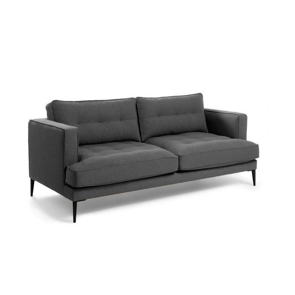 Tmavě šedá pohovka Kave Home Vinny-image-1