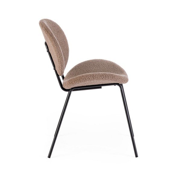 Béžová čalouněná jídelní židle Maddie – Yes Everyday-image-3