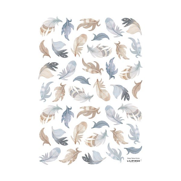 Arch samolepek 30x42 cm Feathers – Lilipinso