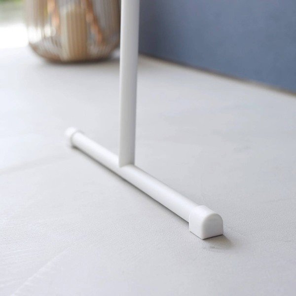 Bílý kovový nástěnný věšák 38,5 cm Tower – YAMAZAKI-image-2