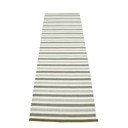Zeleno-krémový vnitřní a venkovní běhoun 70x240 cm Teo Sage – Pappelina