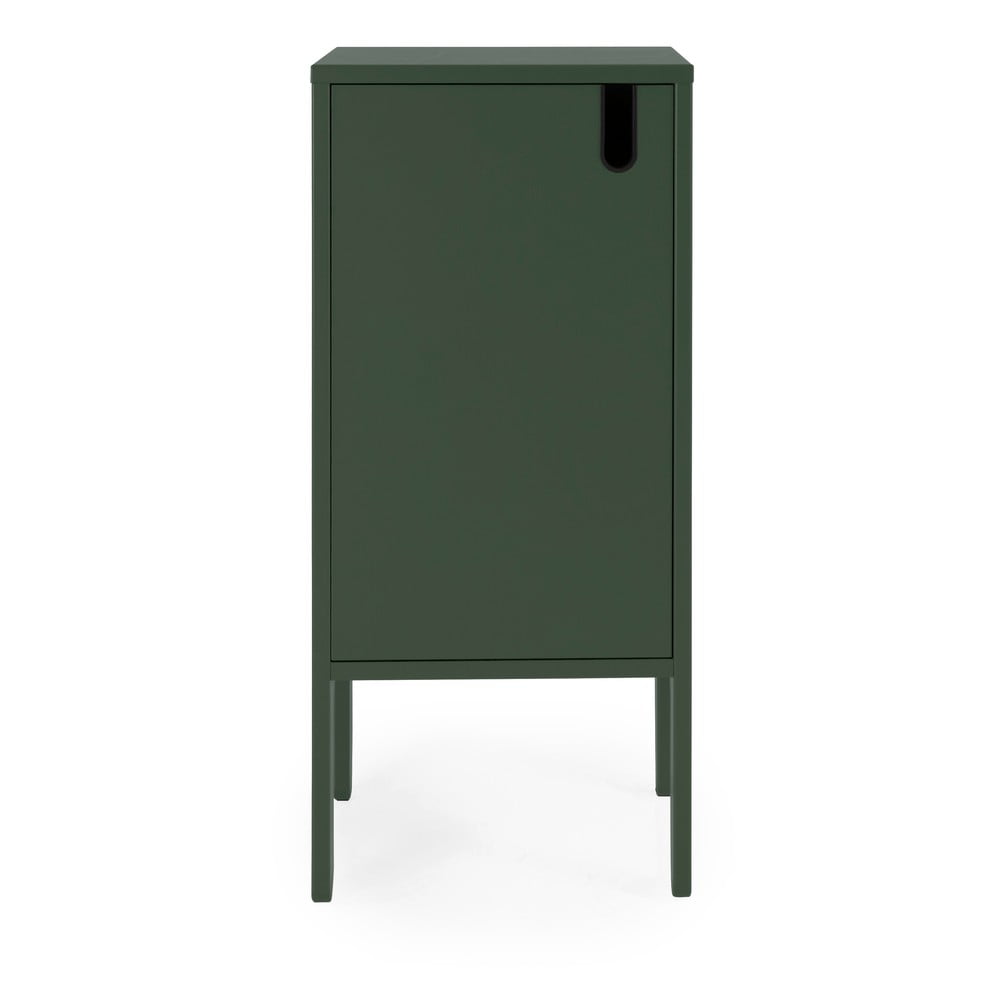 Tmavě zelená skříň Tenzo Uno, šířka 40 cm
